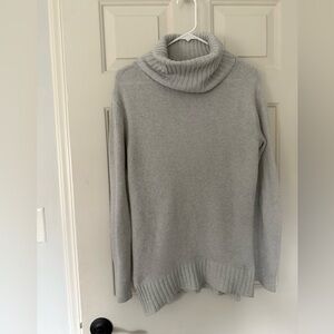 BP Light Gray Cowl Neck Sweater